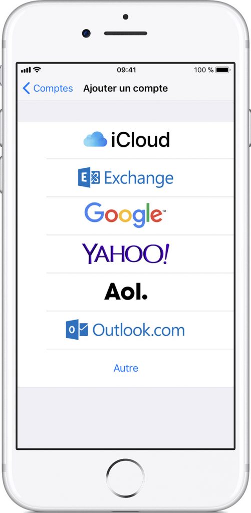 ajouter compte mail free iphone